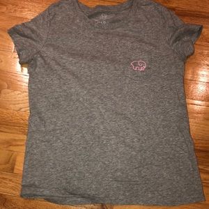 Gray and Pink ivory Ella t shirt